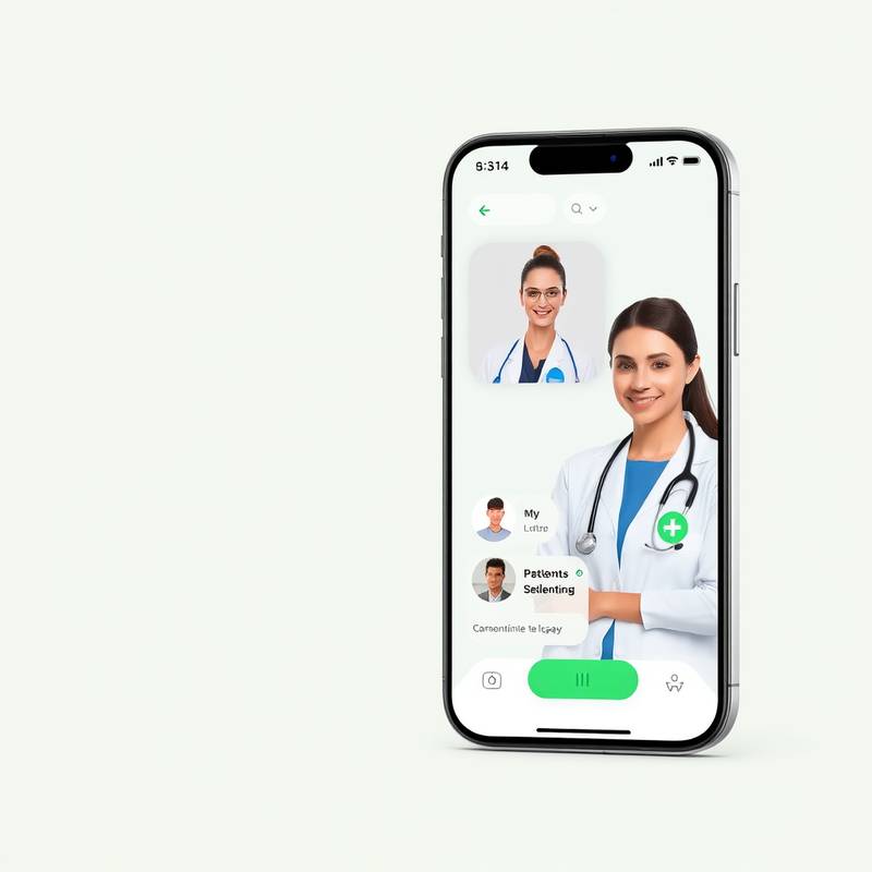 UX design for 'HealthFirst', a telemedicine app connecting patients with healthcare professionals.